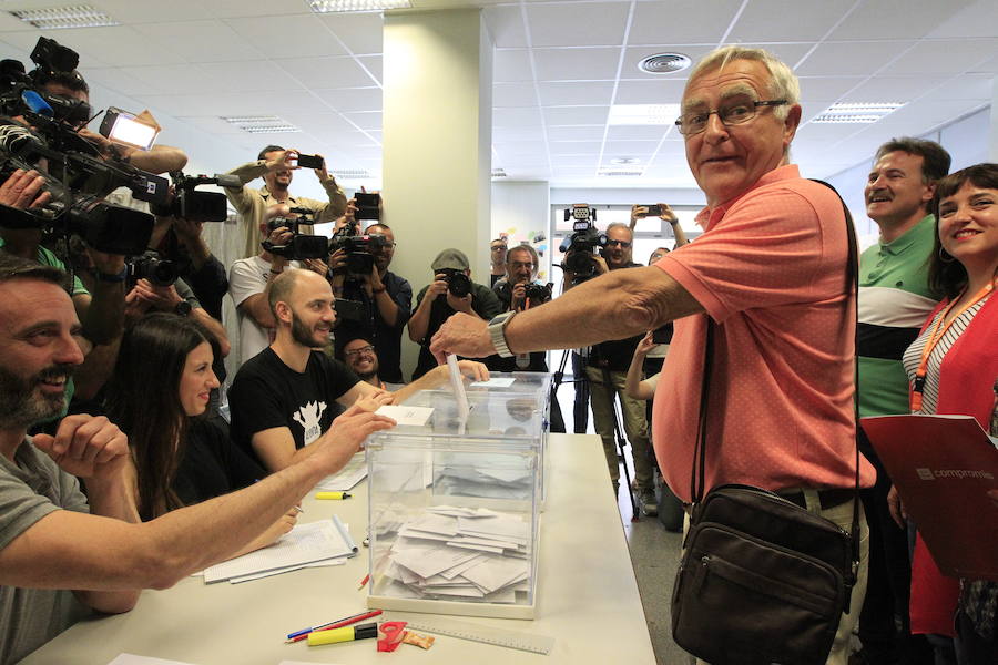 Joan Ribó, candidato a la Alcaldía de Valencia por Compromís