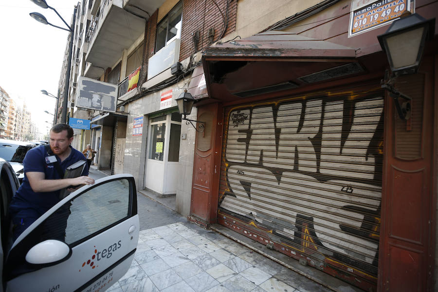 Fotos: Cierre de negocios y comercios en Valencia