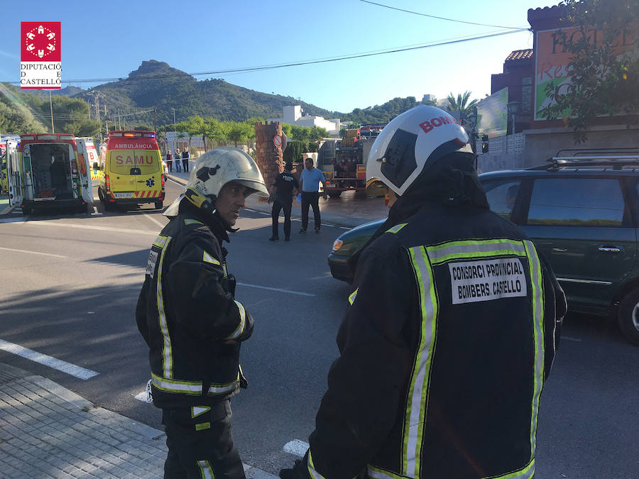 Fotos: Incendio en una residencia de mayores en Benicàssim