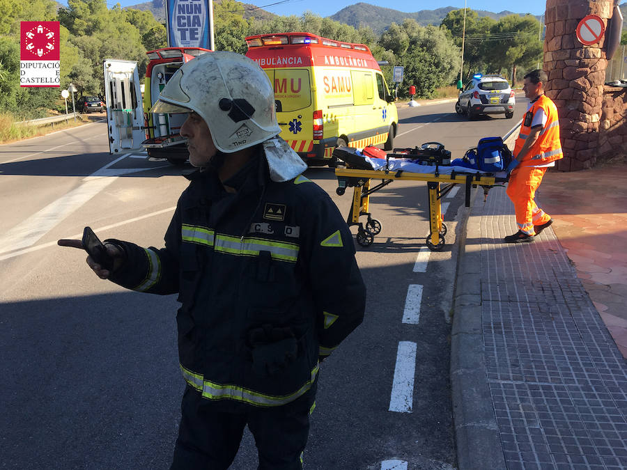 Fotos: Incendio en una residencia de mayores en Benicàssim