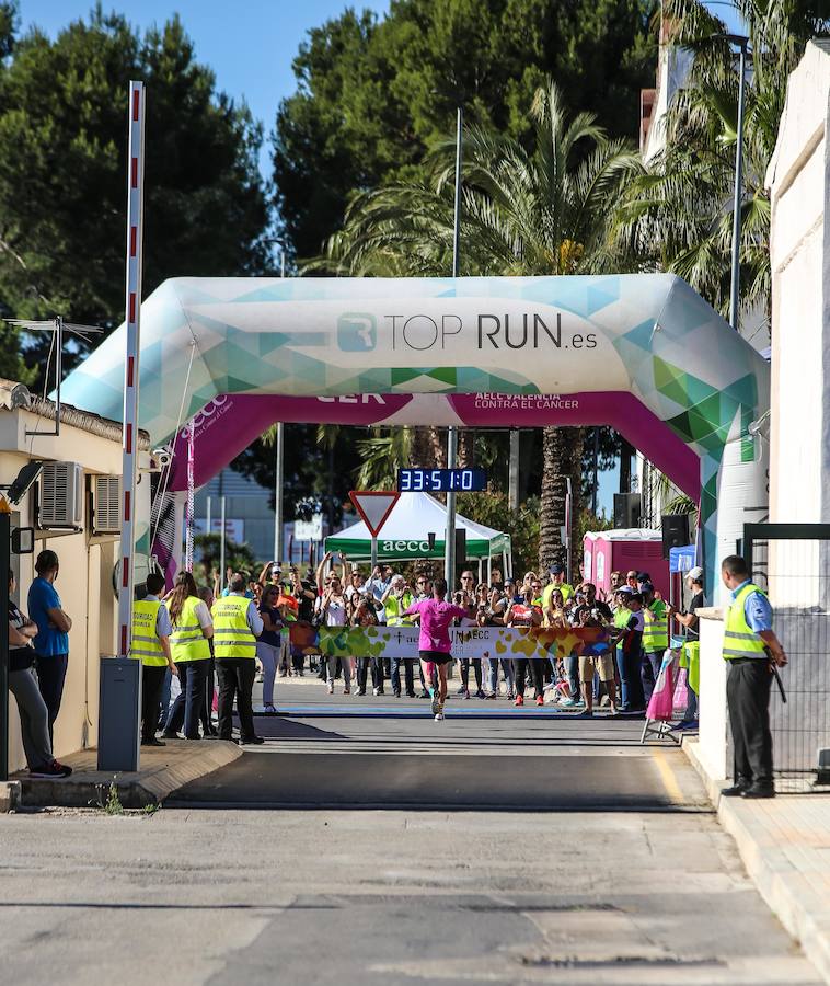 300 personas han participado en esta novedosa prueba dentro del Circuito RunCáncer - AECC Valencia 100% solidario.