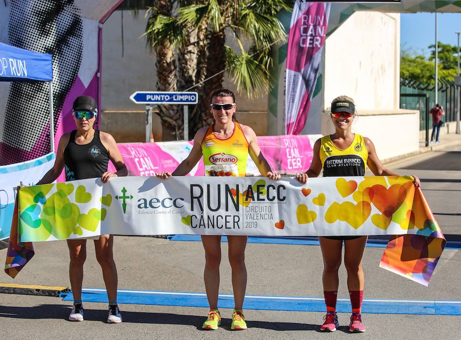 300 personas han participado en esta novedosa prueba dentro del Circuito RunCáncer - AECC Valencia 100% solidario.