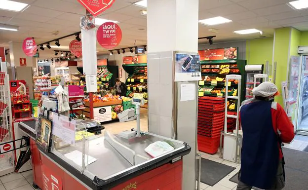 Una tienda de la cadena de supermercados Dia.