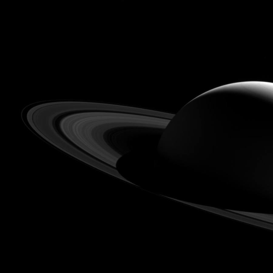 Los anillos de Saturno.