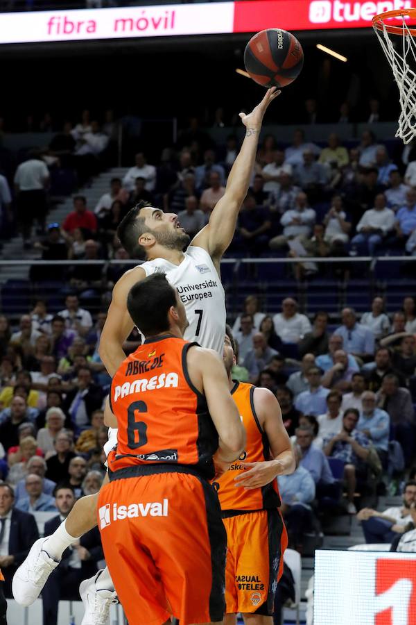 Estas son las fotos que deja el primer partido de semifinales de playoff de Liga Endesa en el WiZink Center