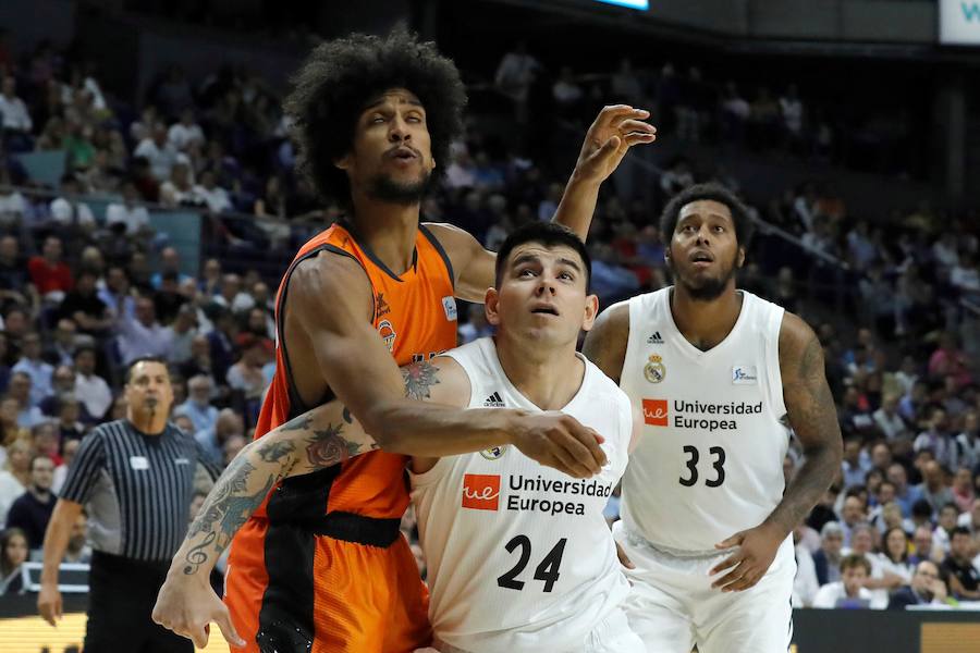 Estas son las fotos que deja el primer partido de semifinales de playoff de Liga Endesa en el WiZink Center