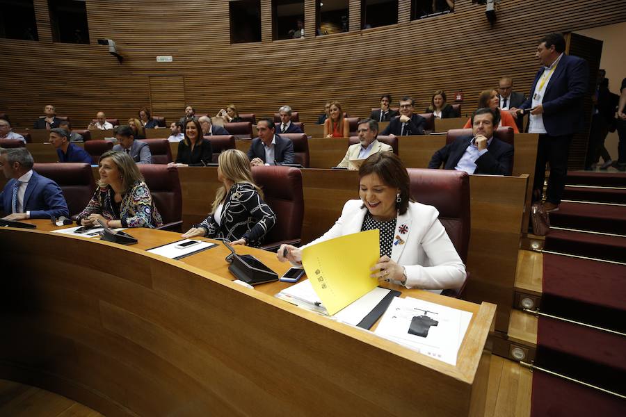 Fotos: Primera sesión de investidura en Les Corts de la X Legislatura