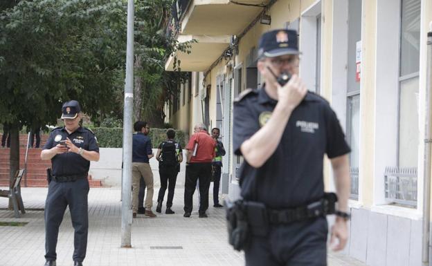 La policía cerca al sospechoso de Xàtiva