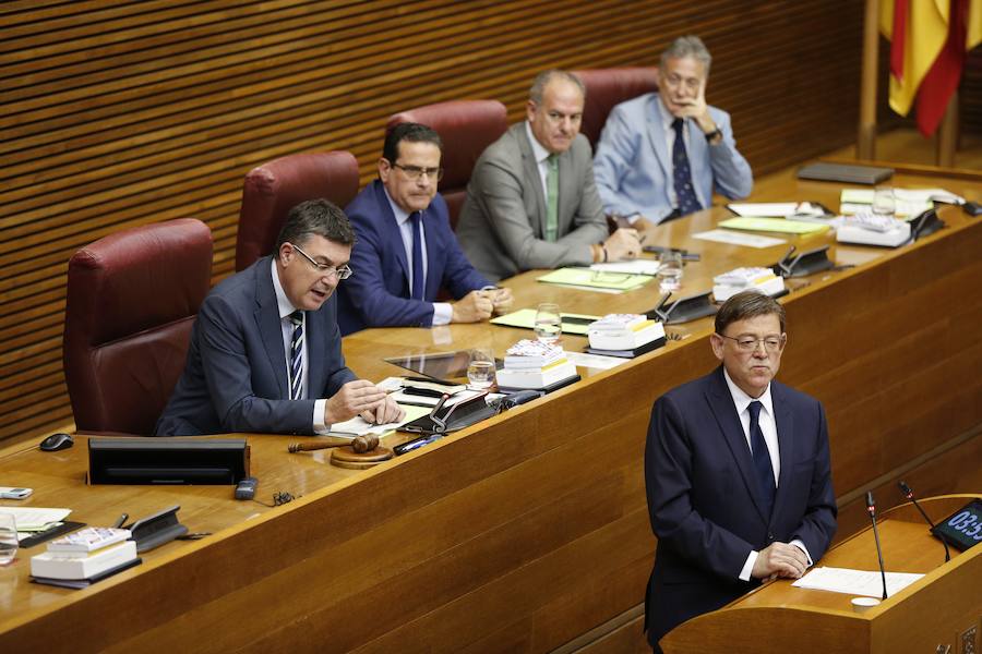 Fotos: Pleno de investidura de Ximo Puig en Les Corts