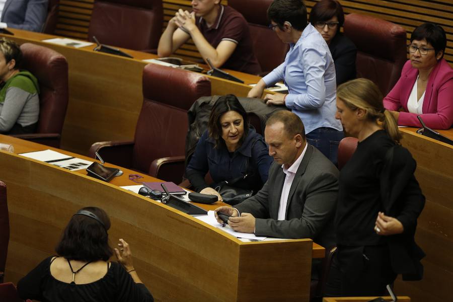 Fotos: Pleno de investidura de Ximo Puig en Les Corts