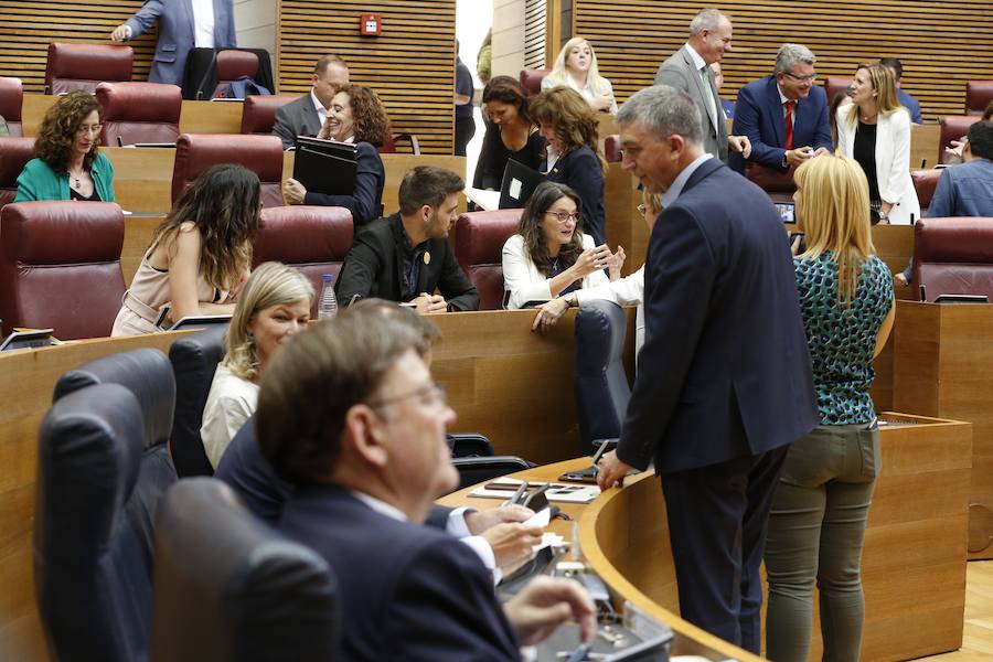 Fotos: Pleno de investidura de Ximo Puig en Les Corts