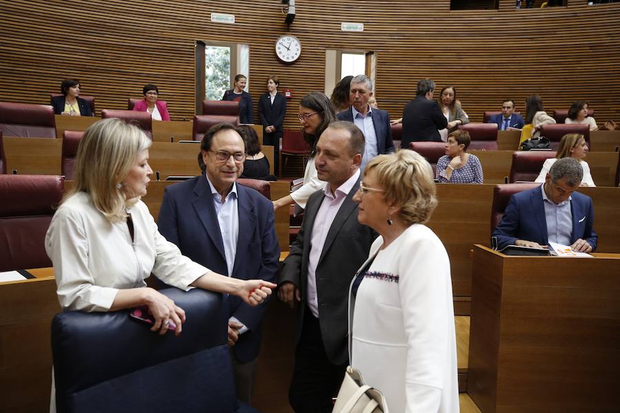 Fotos: Pleno de investidura de Ximo Puig en Les Corts