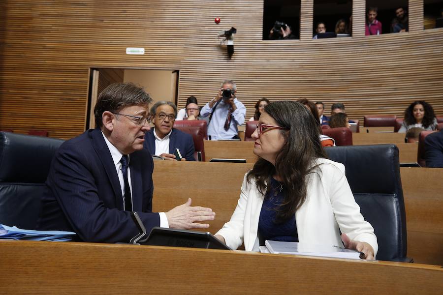 Fotos: Pleno de investidura de Ximo Puig en Les Corts