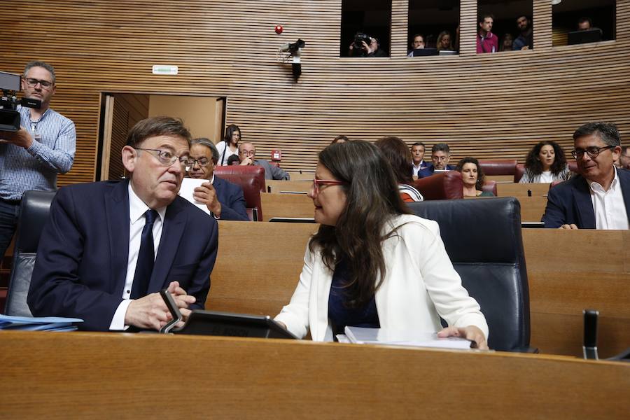 Fotos: Pleno de investidura de Ximo Puig en Les Corts