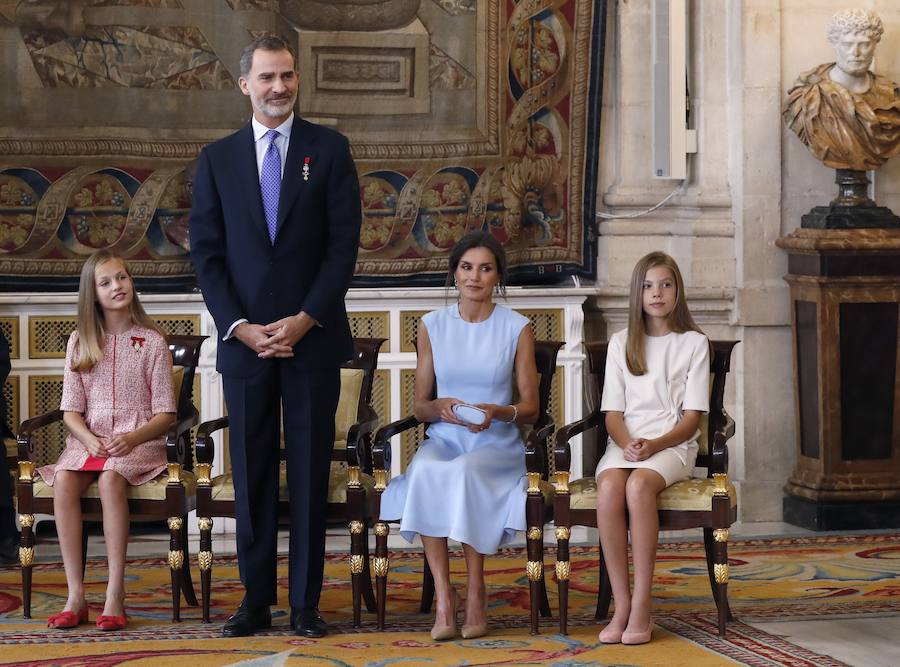 Fotos: Imposición de condecoraciones por el V aniversario del reinado de Felipe VI