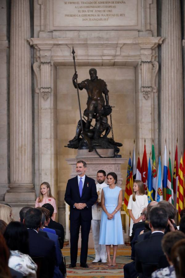 Fotos: Imposición de condecoraciones por el V aniversario del reinado de Felipe VI