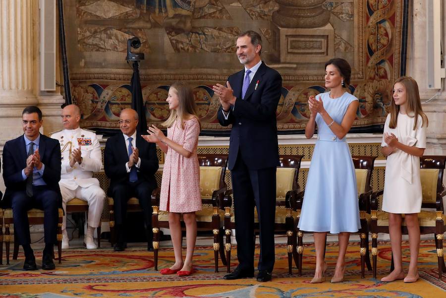 Fotos: Imposición de condecoraciones por el V aniversario del reinado de Felipe VI