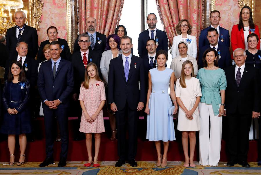 Fotos: Imposición de condecoraciones por el V aniversario del reinado de Felipe VI