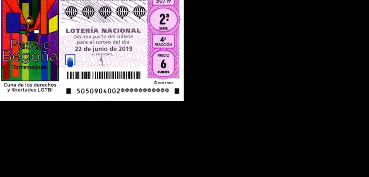 Primer premio de la Lotería nacional del sábado 22 de junio