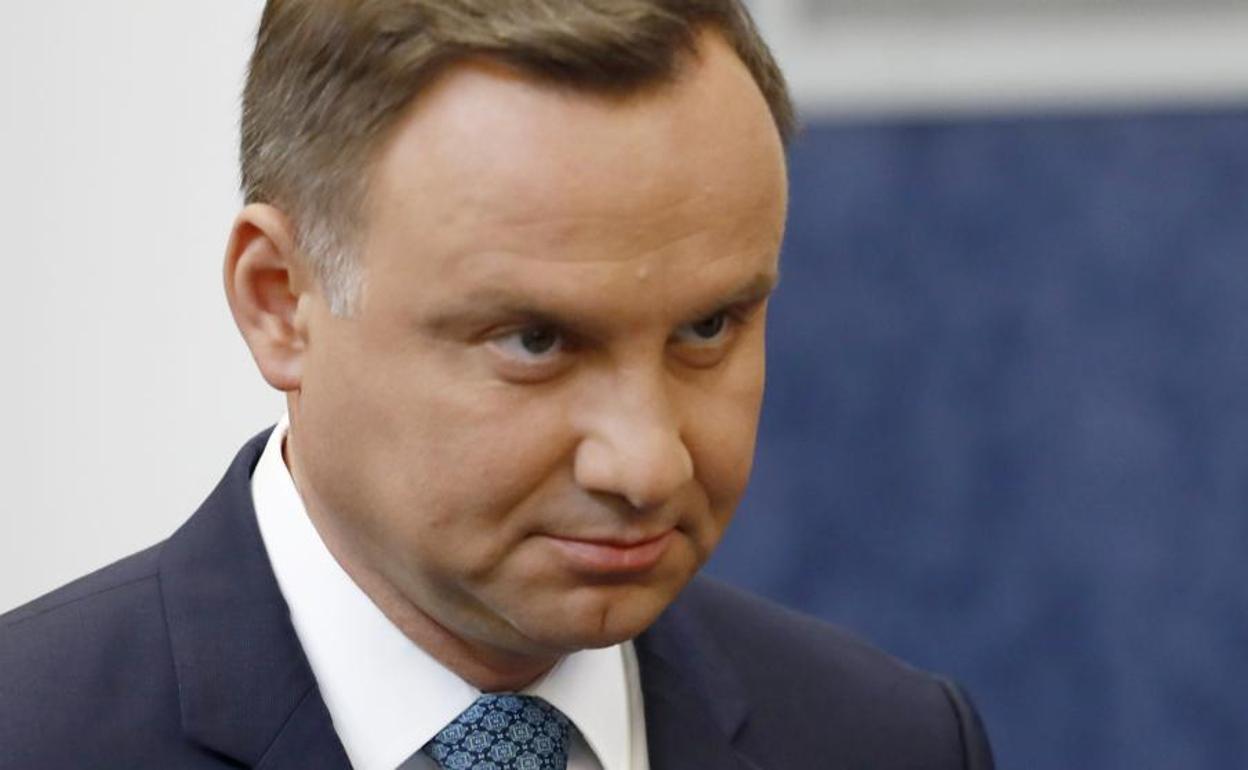 Andrzej Duda, presidente polaco. 