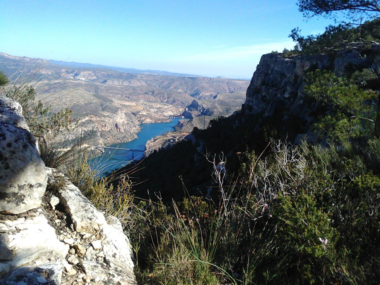 Vistas desde la senda Cavanilles.