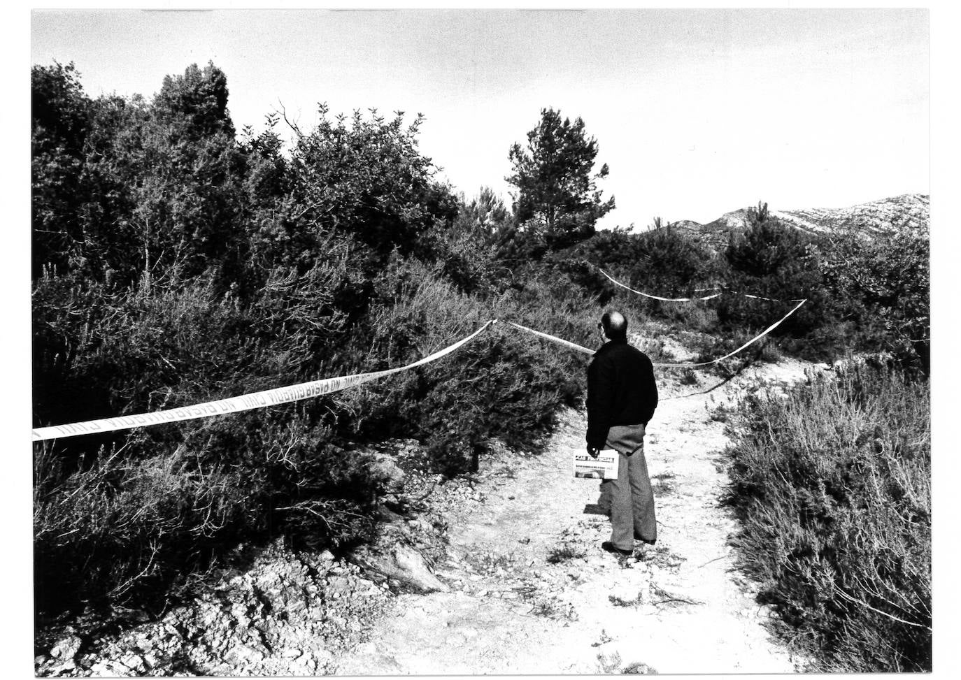 Hallazgo de la fosa el 27 de enero de 1993.