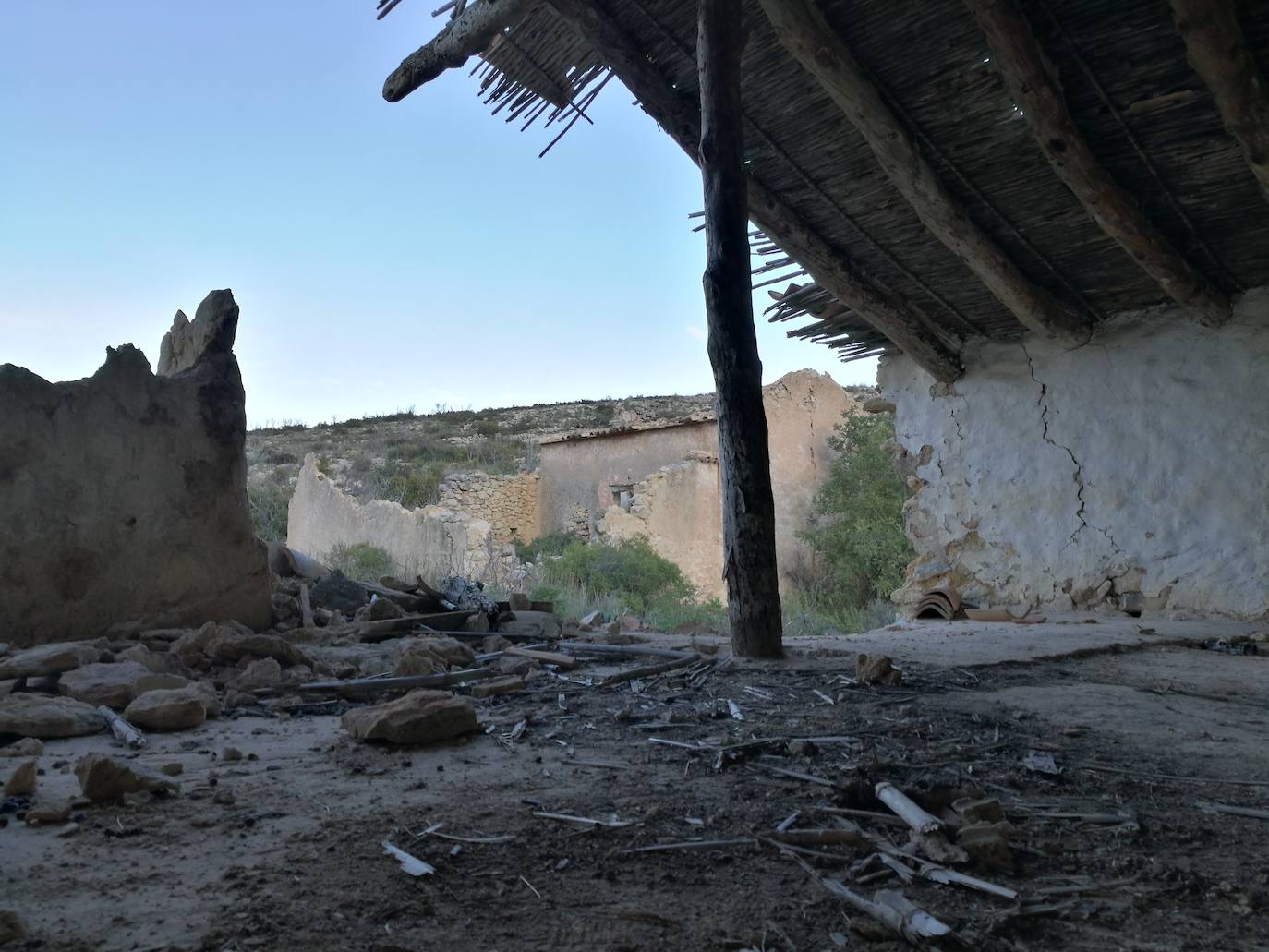 Estado actual del lugar en el que fueron halladas Miriam, Toñi y Desirée.