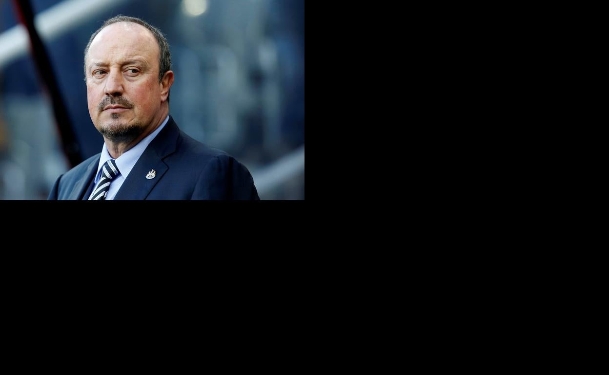 Rafa Benítez, en un partido con el Newcastle. 