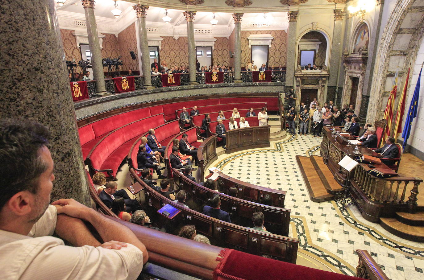 Pleno en el Ayuntamiento de Valencia tras las elecciones municipales de mayo