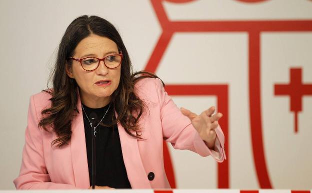La portavoz del Consell y líder de Compromís, Mónica Oltra. 