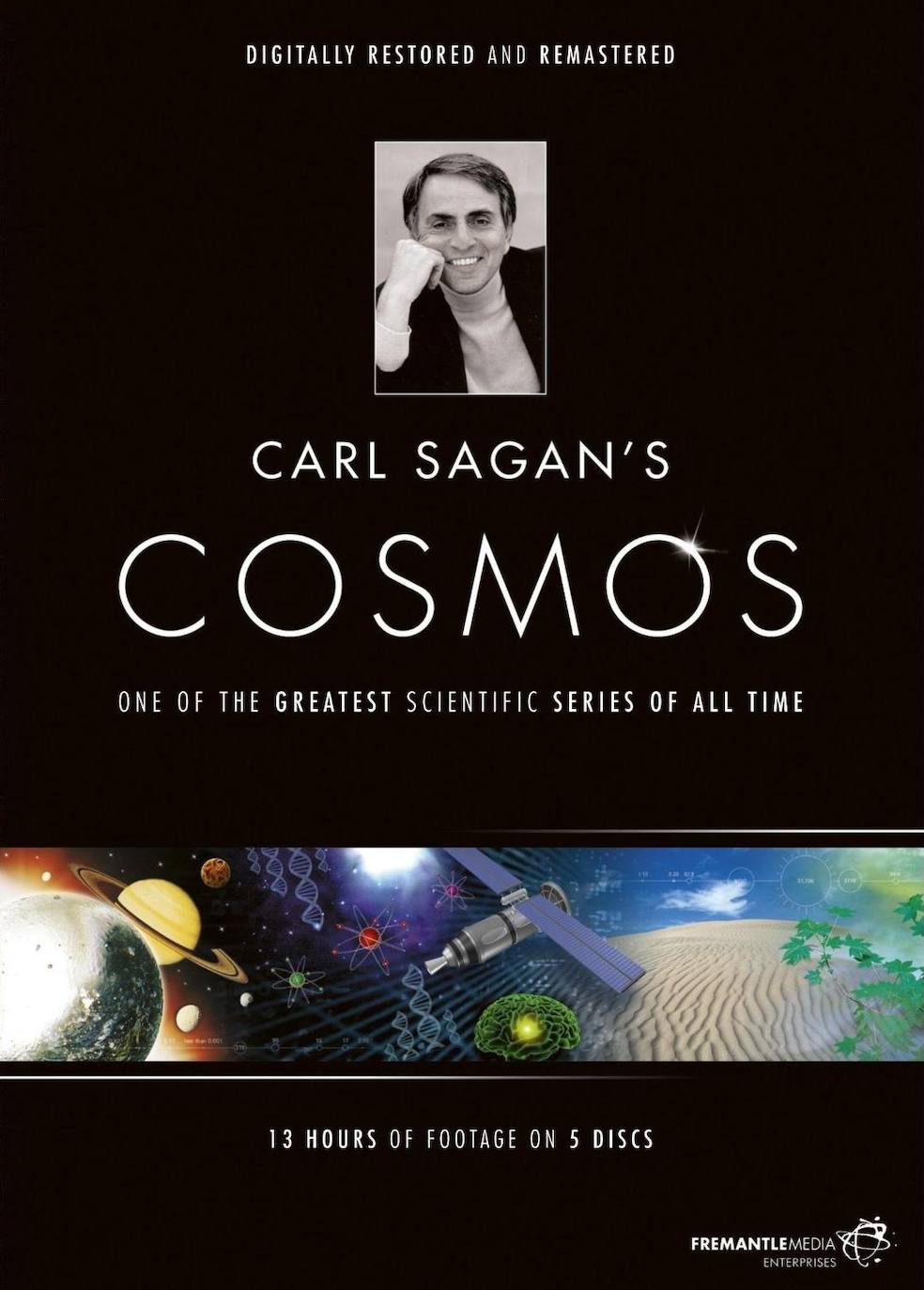Cosmos: un viaje personal (1980). El célebre astrónomo Carl Sagan intenta responder en este documental a las preguntas sobre el cosmos y la vida.  Nota IMDb: 9,2 .