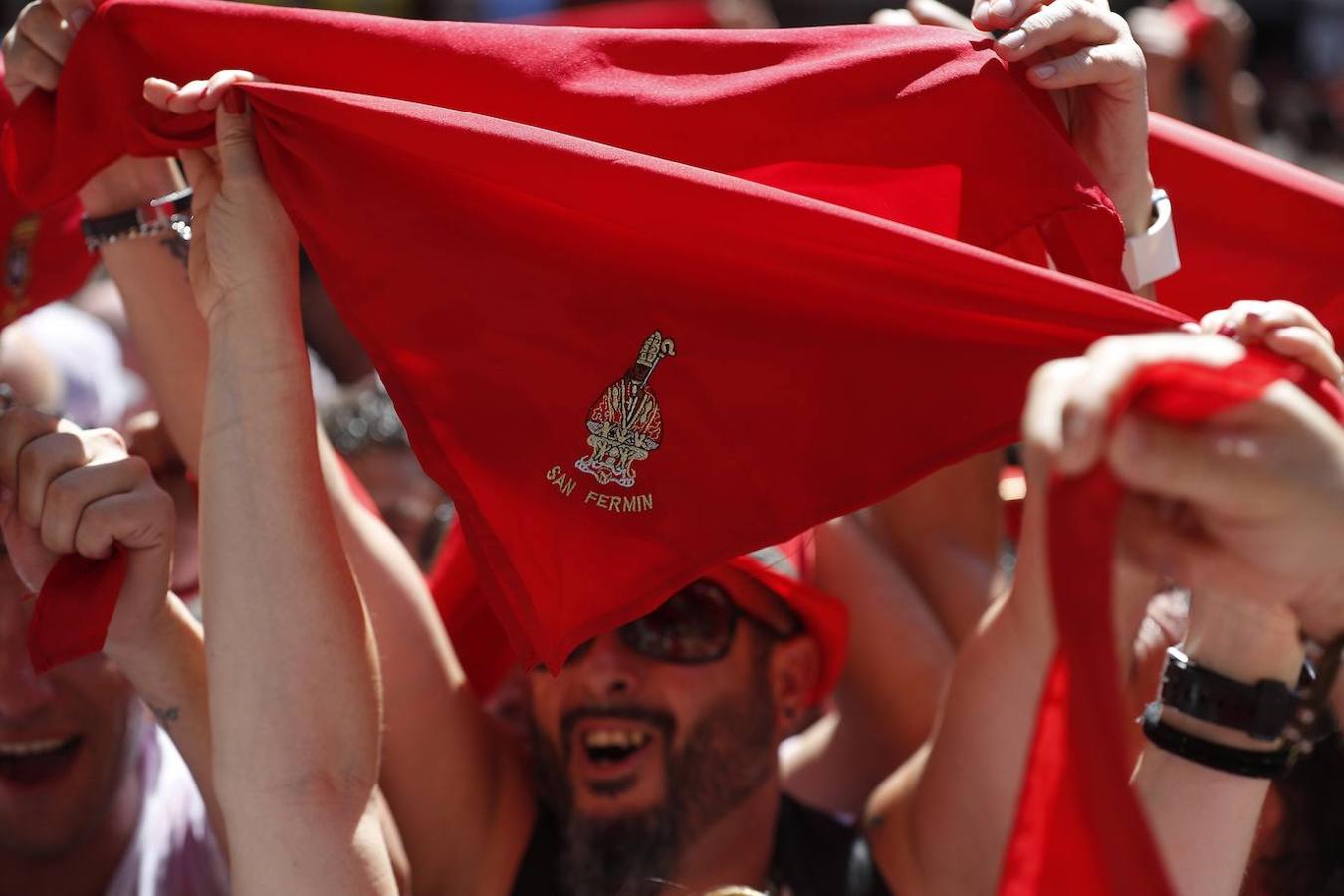 Fotos: El chupinazo de los Sanfermines 2019, en imágenes