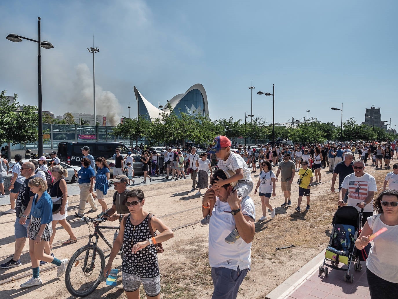 Fotos: Incendio en l&#039;Oceanogràfic de Valencia