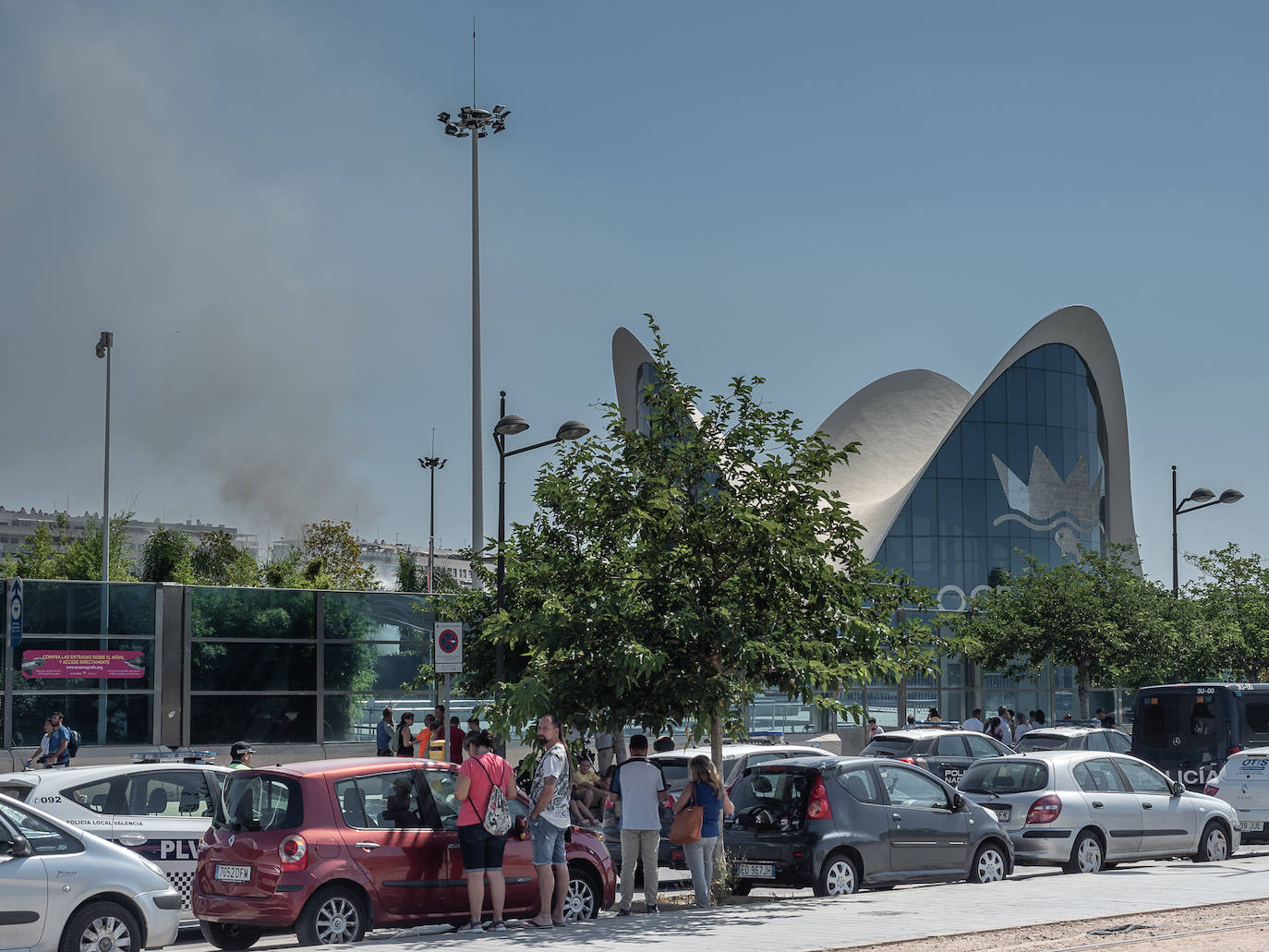 Fotos: Incendio en l&#039;Oceanogràfic de Valencia