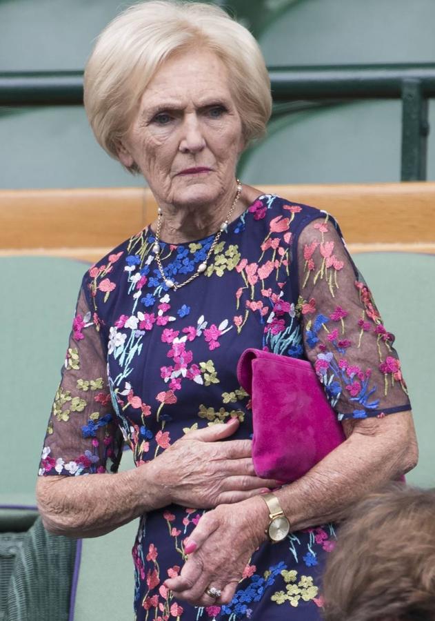 Mary Berry, escritora y presentadora.