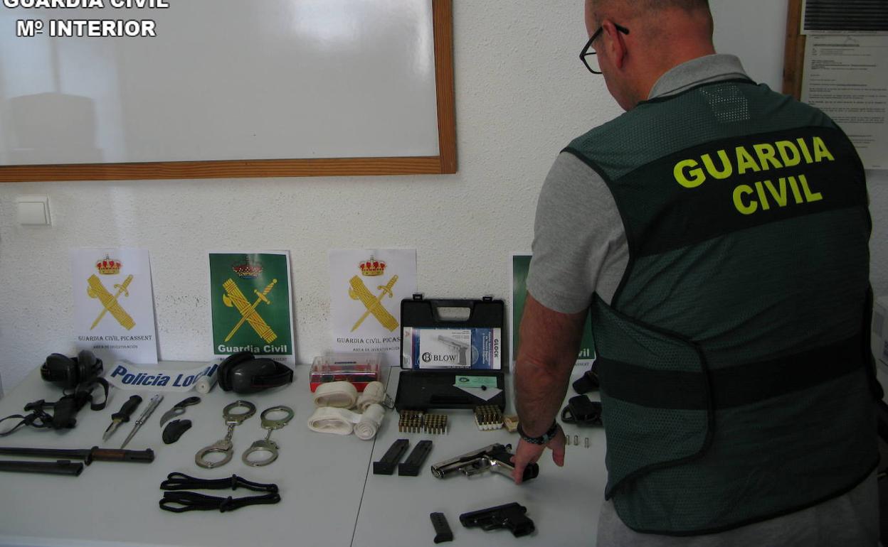 Registro en la vivienda del detenido.