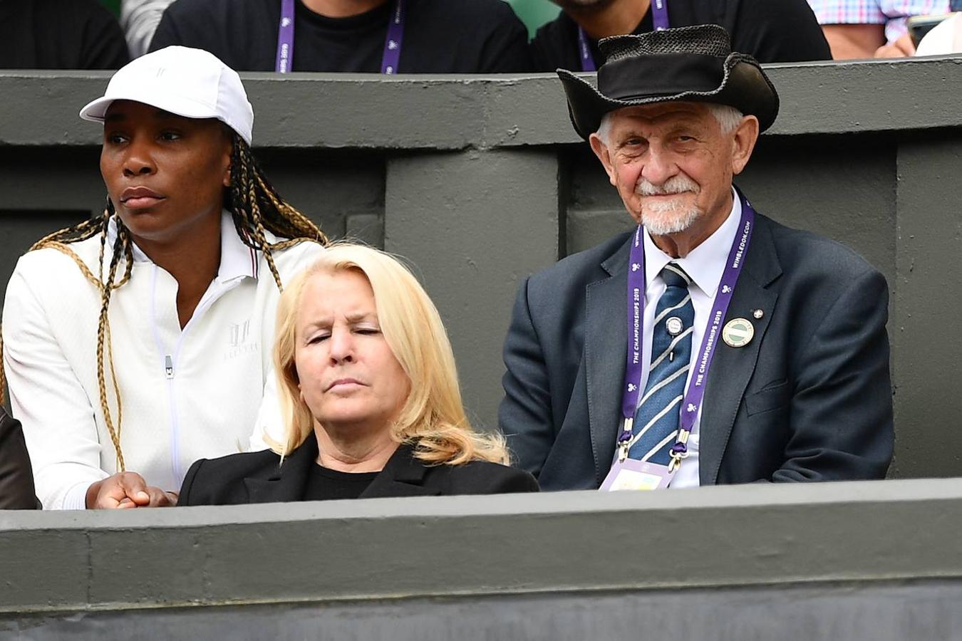 David Spearing y la tenista Venus Williams.