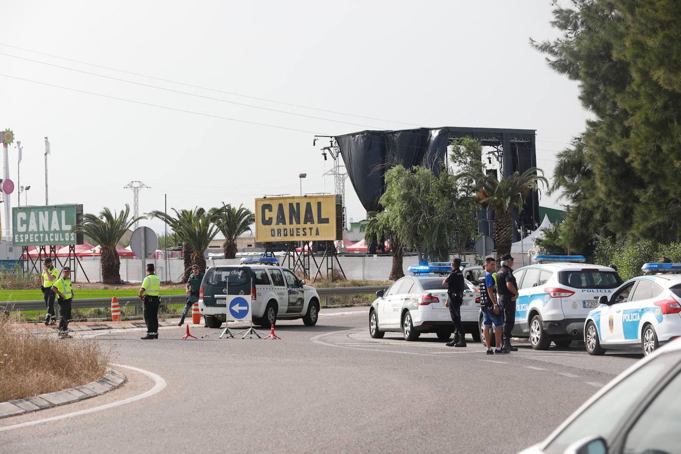 Fotos: Preparativos del festival Marenostrum 2019