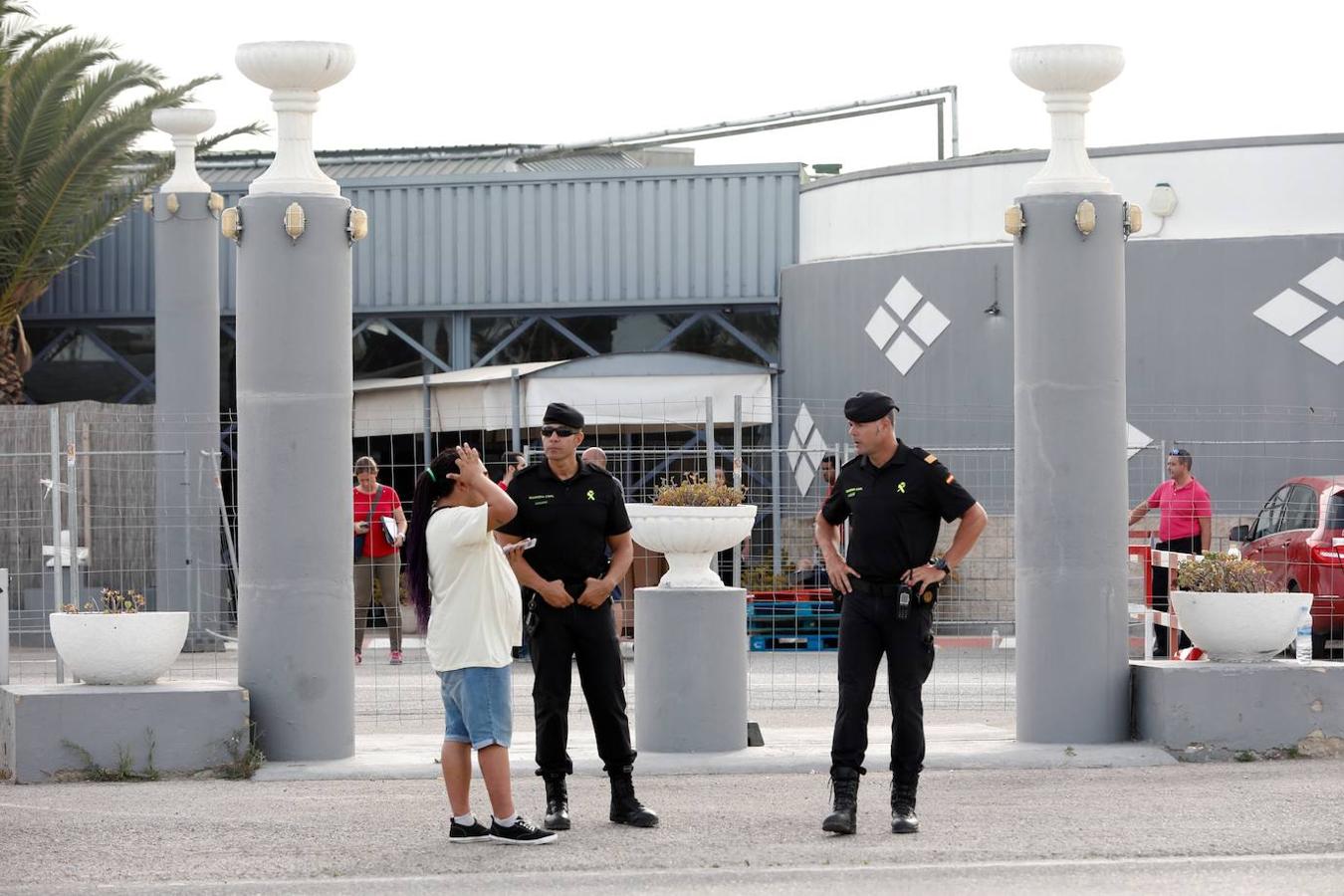 Fotos: Preparativos del festival Marenostrum 2019