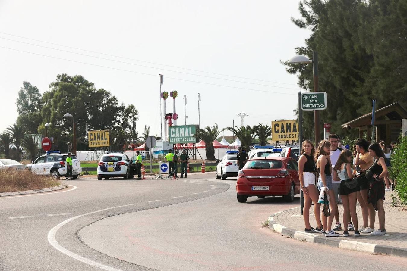 Fotos: Preparativos del festival Marenostrum 2019