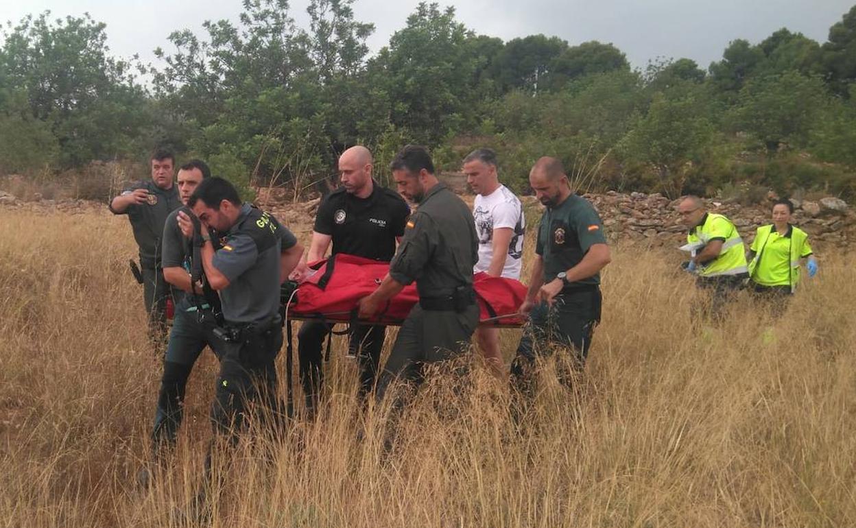 Rescatan a un anciano con Parkinson que cayó en un campo de Llíria