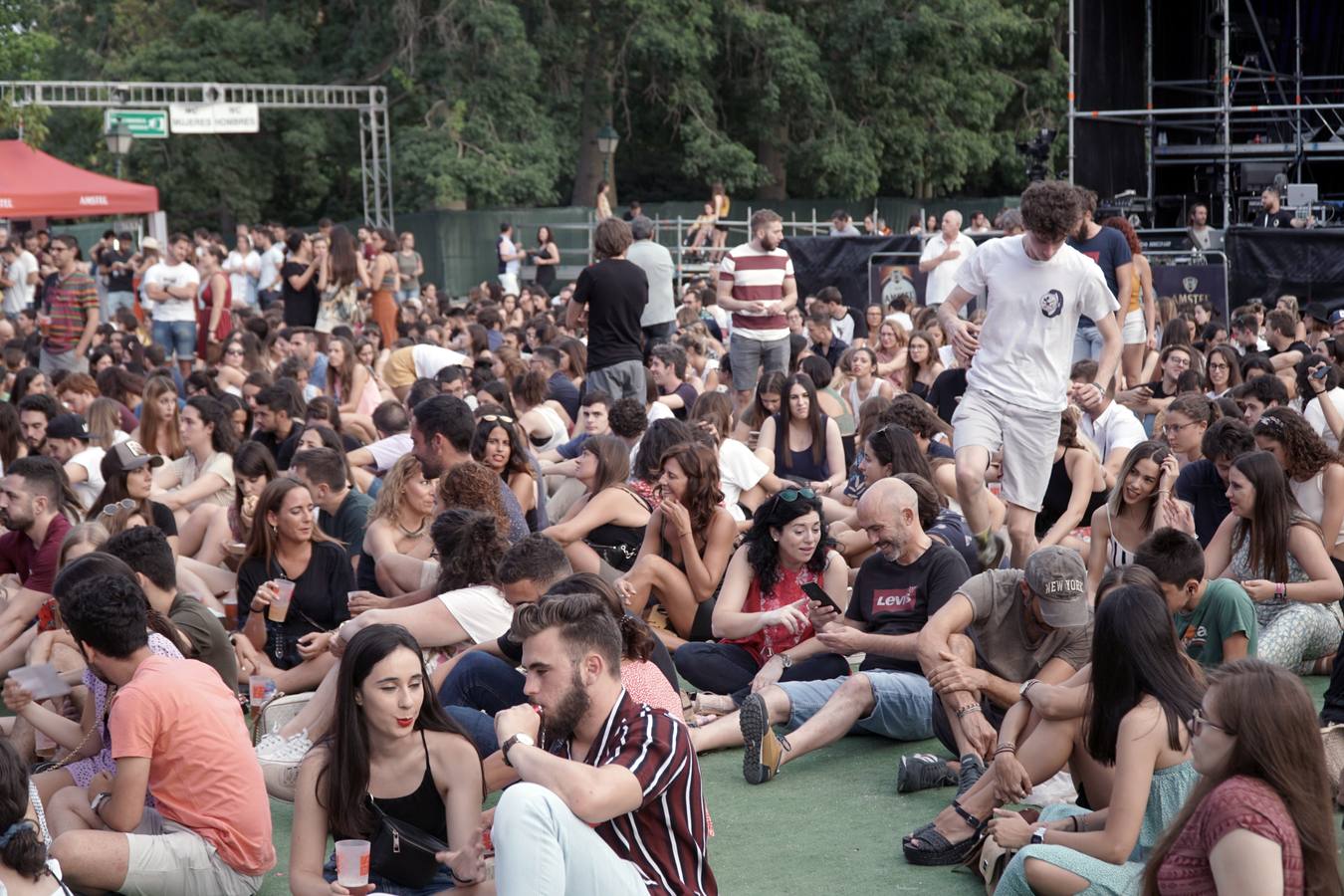 El artista ha presentado 'Nuclear' este viernes en los Conciertos de Viveros de Valencia.