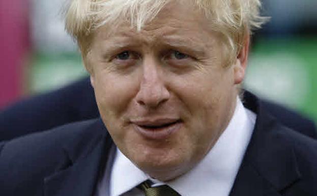 El alcalde de Londres Boris Johnson, en un acto de la Unión Europea en Londres.