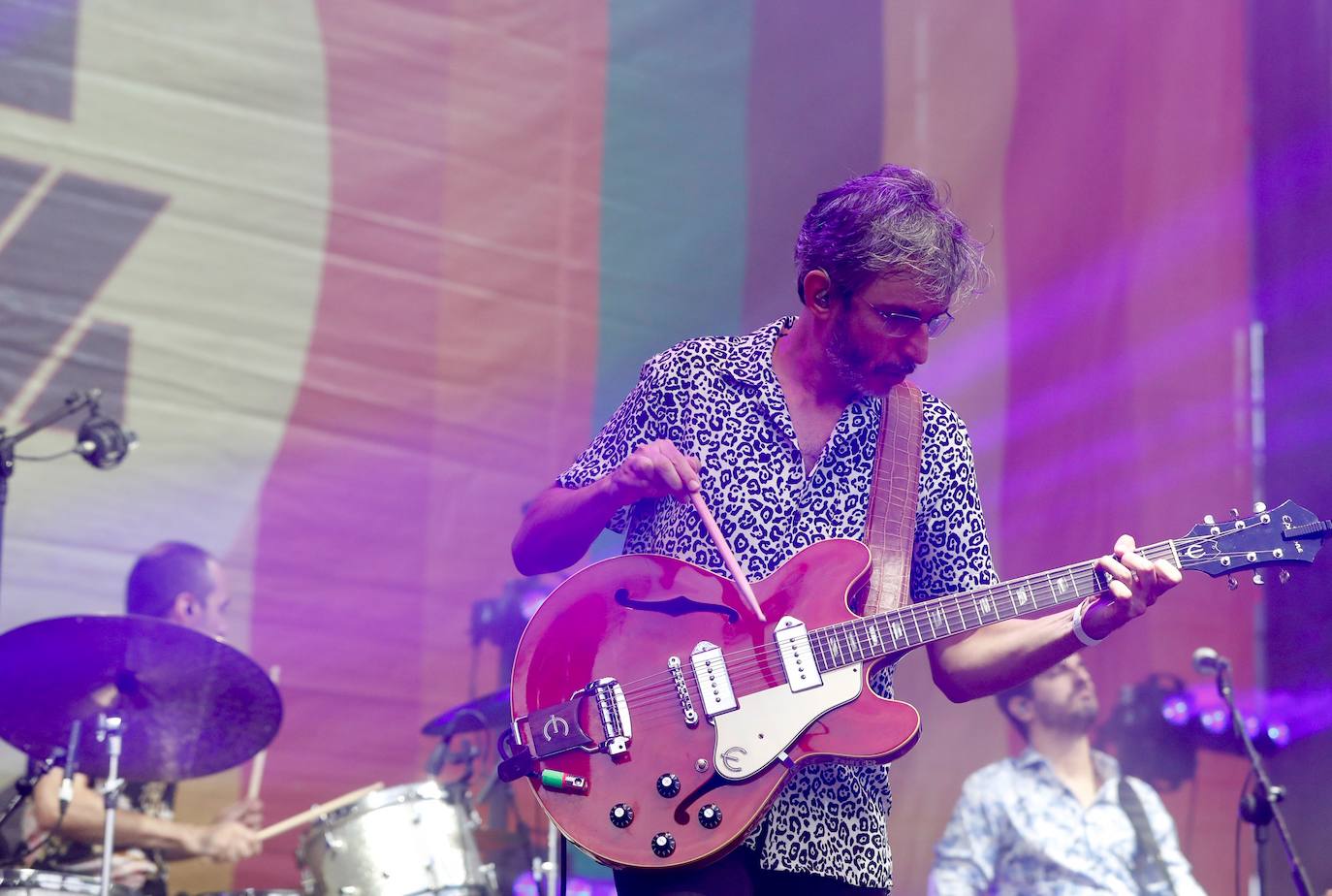 La Casa Azul y Xoel López han puesto punto final este jueves a los Conciertos de Viveros de la Feria de Julio 2019. 