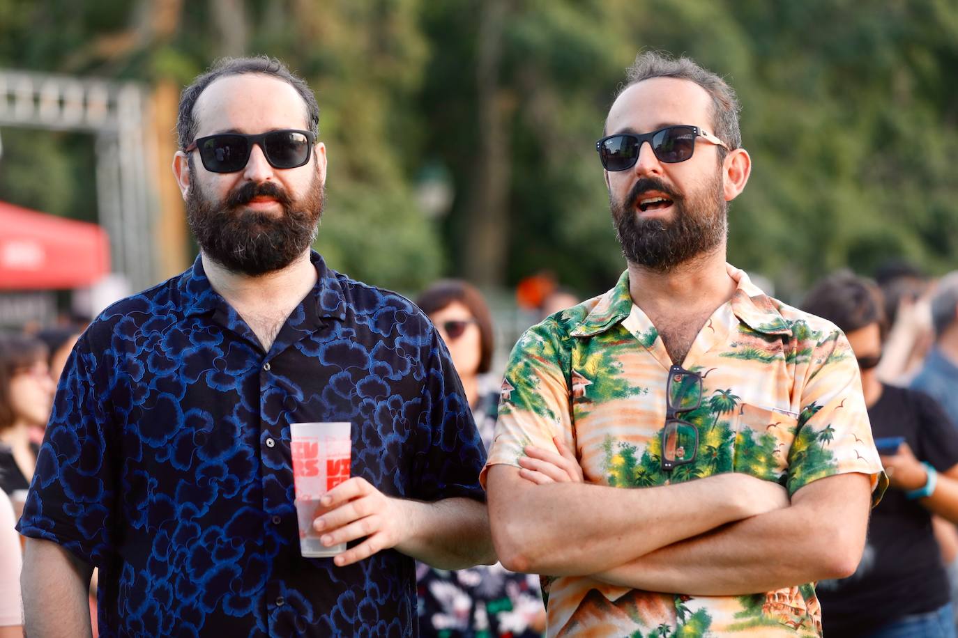 La Casa Azul y Xoel López han puesto punto final este jueves a los Conciertos de Viveros de la Feria de Julio 2019. 