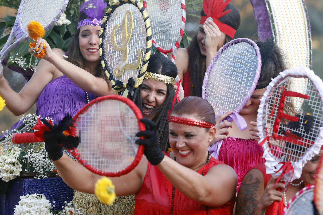 La ciudad despide la Feria de Julio con el más antiguo de sus festejos florales