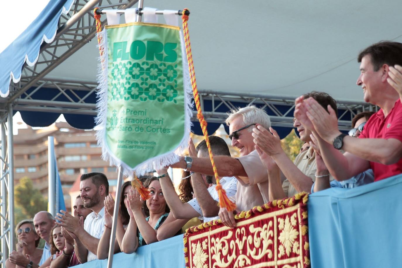 La ciudad despide la Feria de Julio con el más antiguo de sus festejos florales