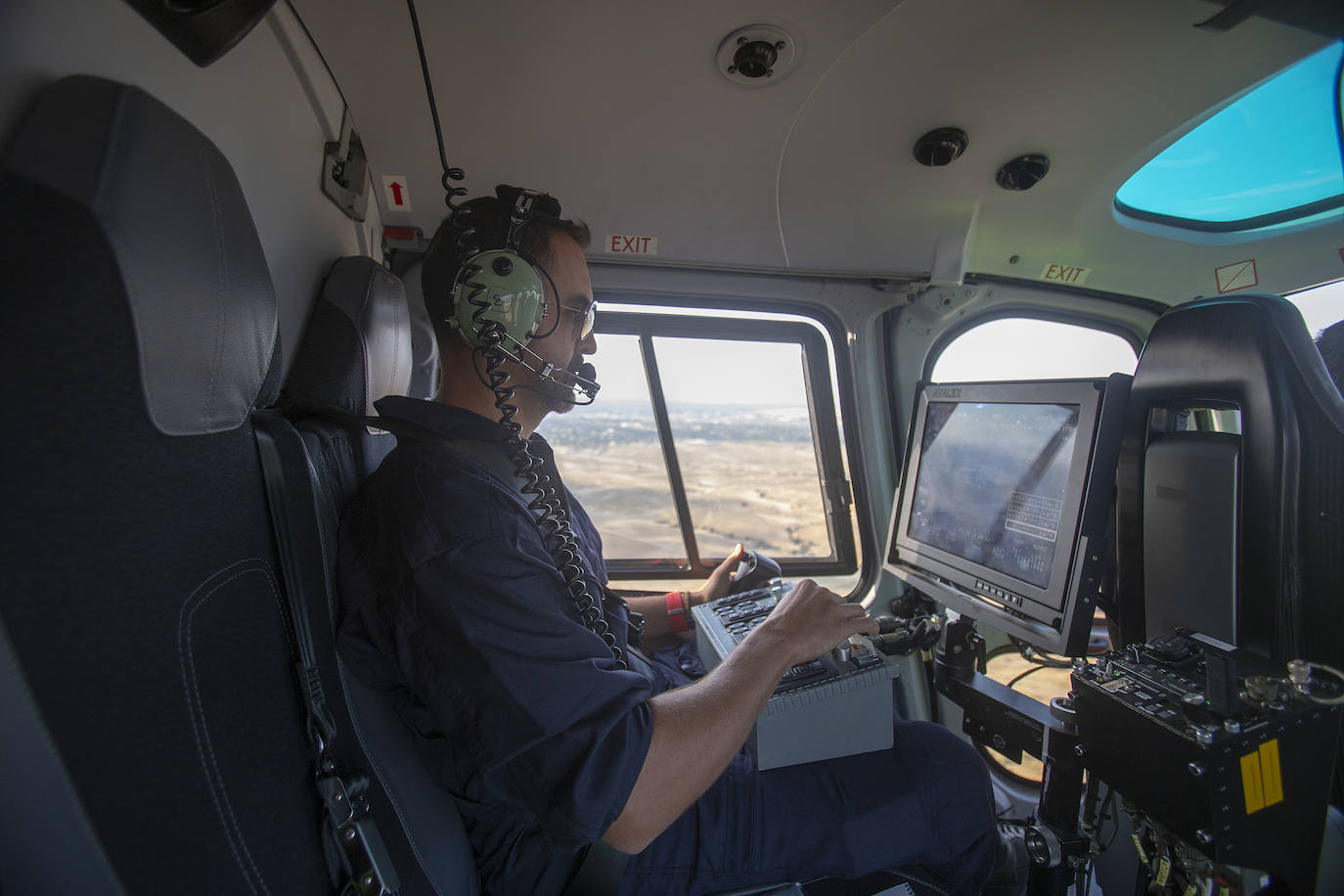 Fotos: Un vuelo en el Pegasus de la Guardia Civil