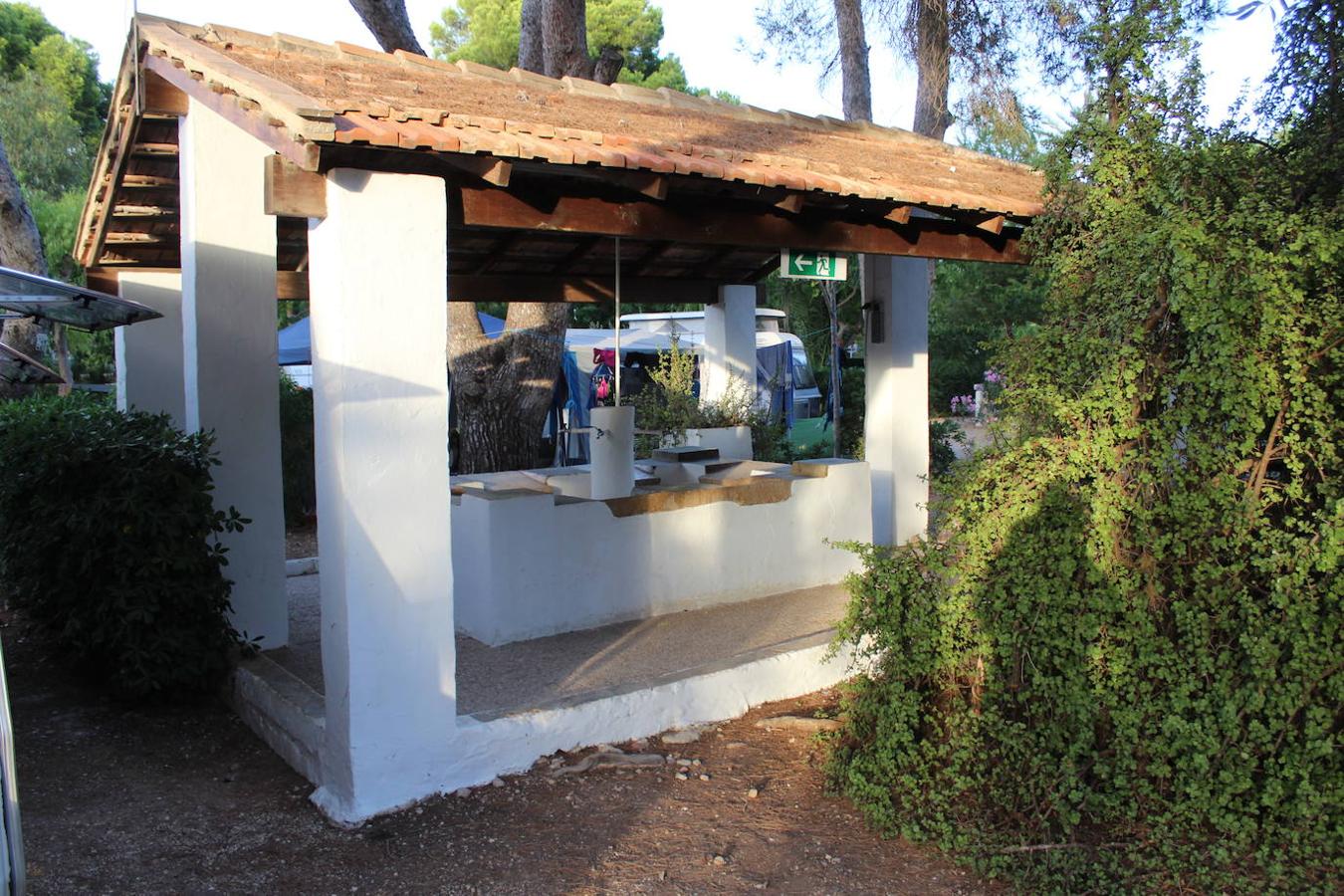 Lavadero centenareo del camping