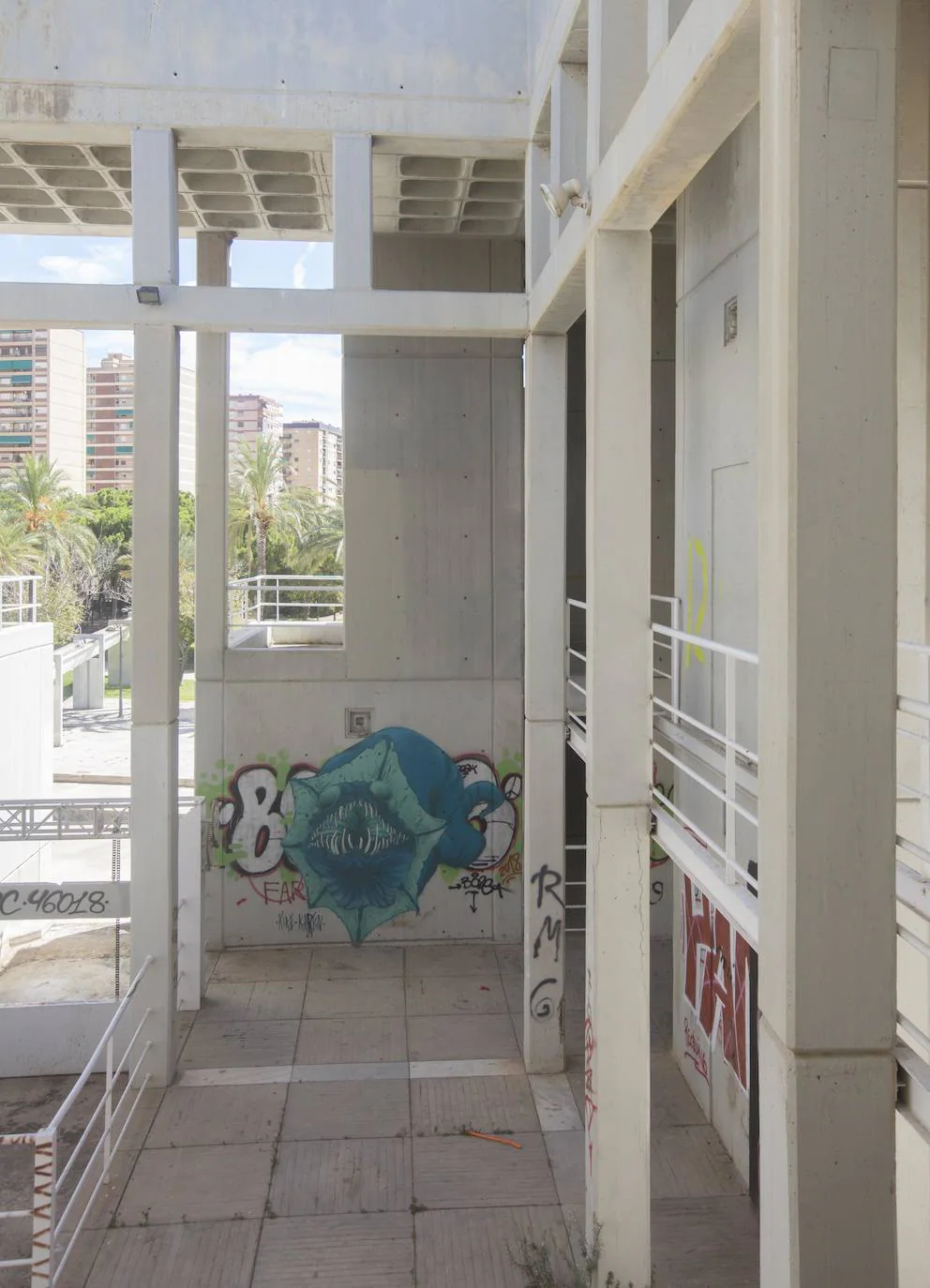 Fotos: La suciedad toma las canchas del viejo cauce del Turia en Valencia